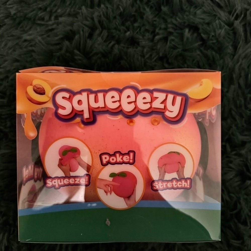 Sunny Days Peach Squeezy | Tiktok Viral Squishy Toy